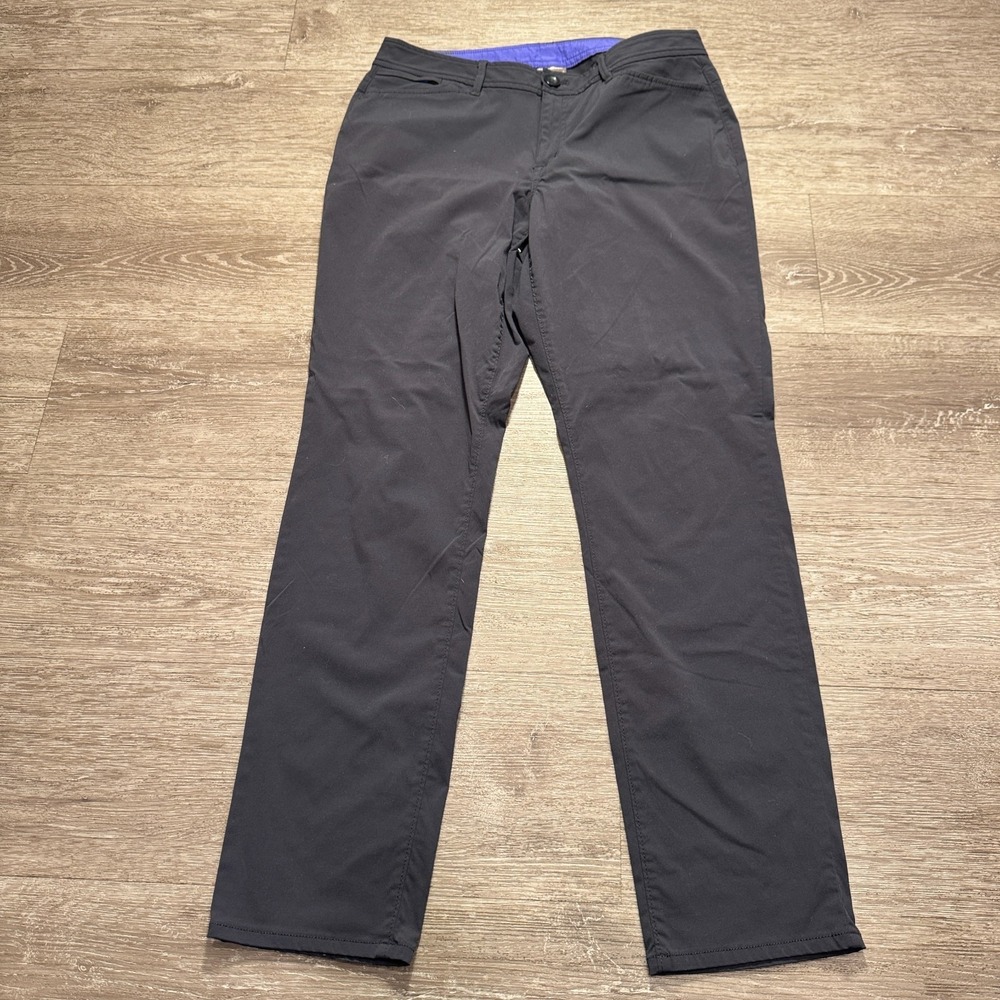 Eddie Bauer Pants Womens 8 Gray Travex Nylon Hiking Pants Trekking Outdoor 30x29